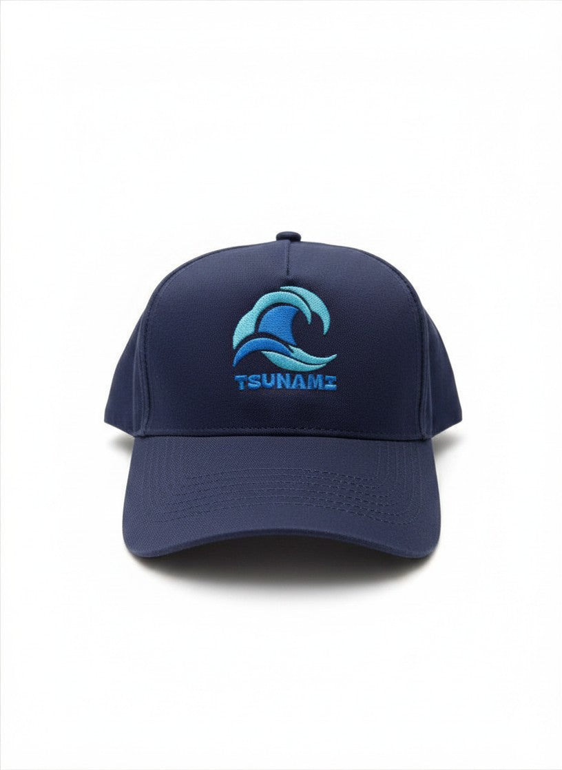 Surf Cotton Twill Snapback in Wavy Navy