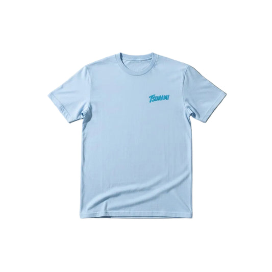 Wave Splash Tee in Sky Blue